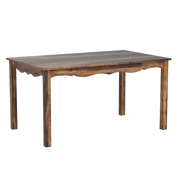 Mehraab 6 Seater Dining Table (Solid Sheesham Wood)