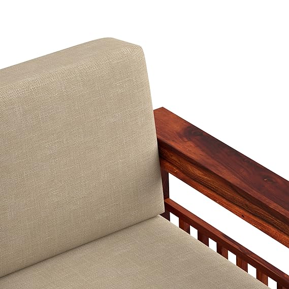 Houlton 3 Seater Solid Sheesham Wood Sofa