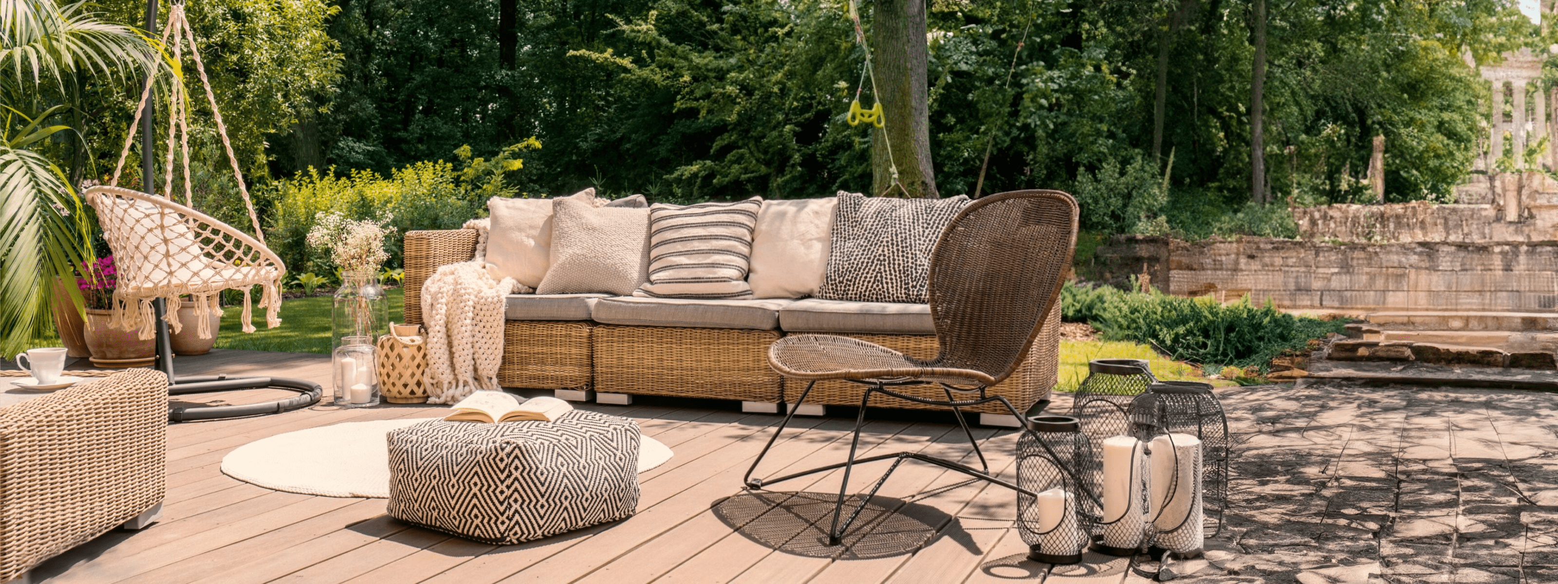 Transform your Outdoor area with Furnizy’s Wooden Outdoor furniture