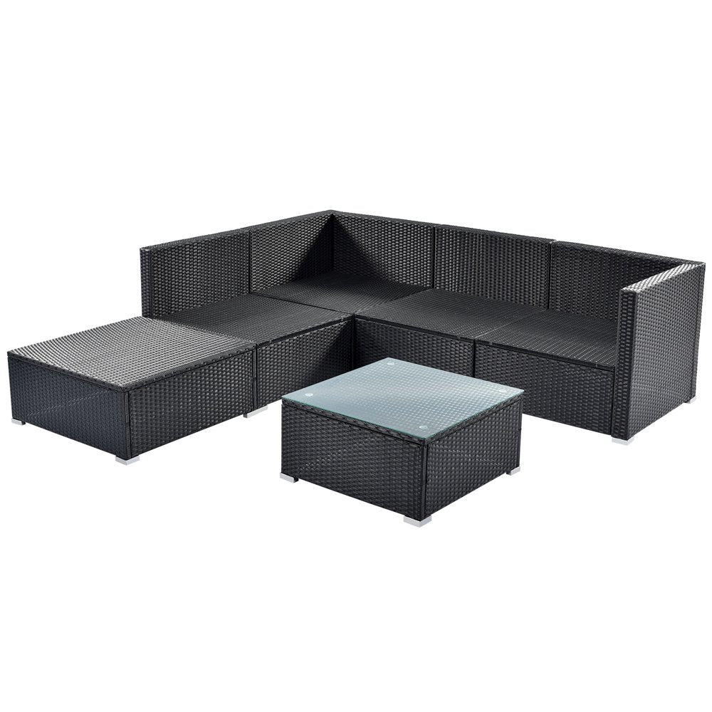 OUTDOOR PATIO SOFA SET 4 SEATER AND 1 TABLE