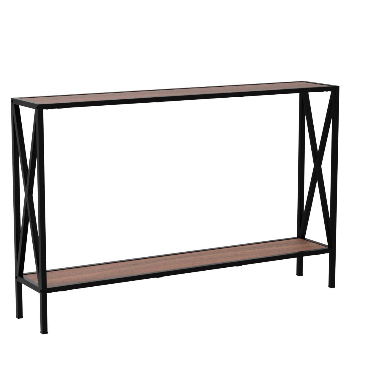 Iron & Particle Board Glubon Console Table with 1 Bottom Shelf