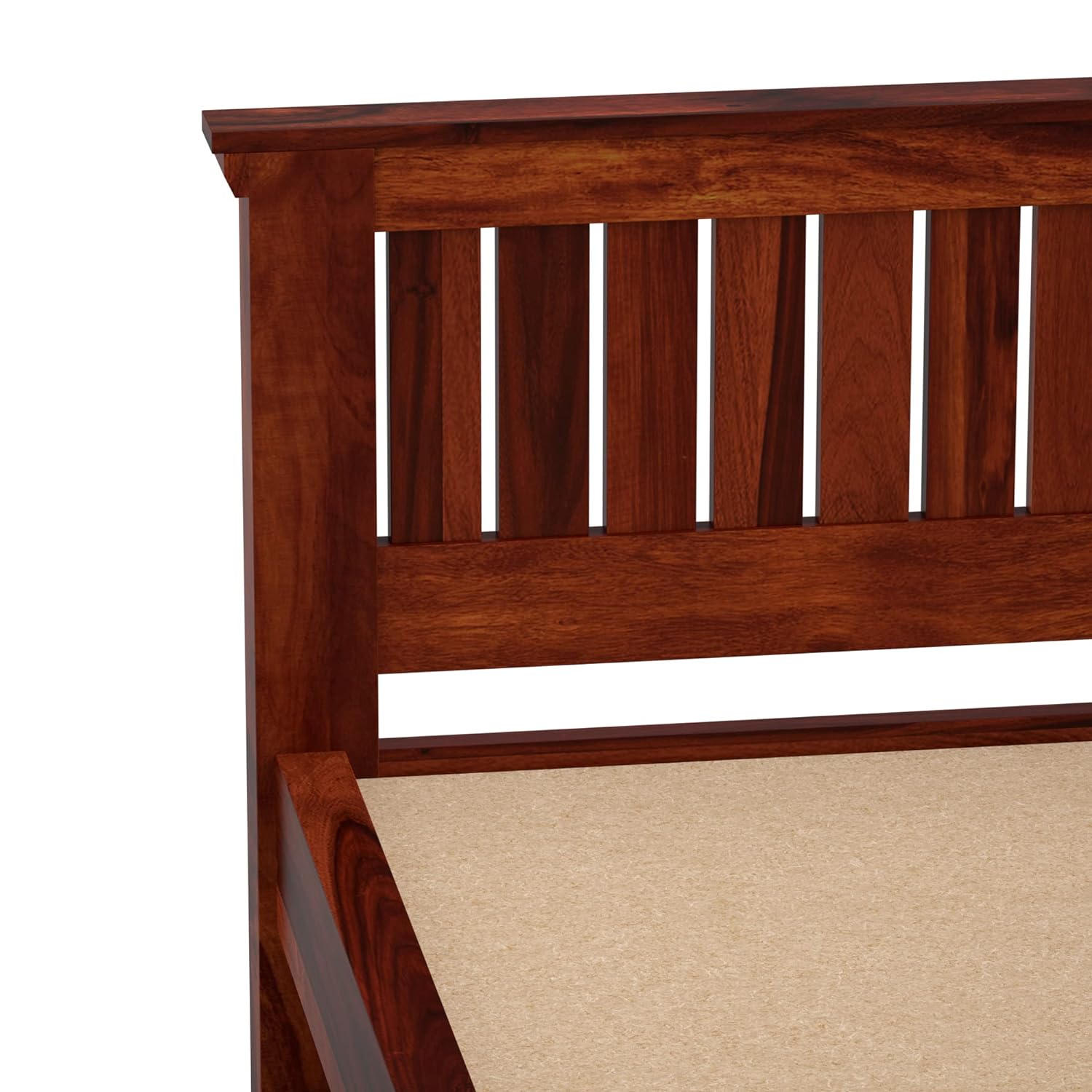 Sheesham Wood Lyan Solid Sheesham Wood Trundle Bed