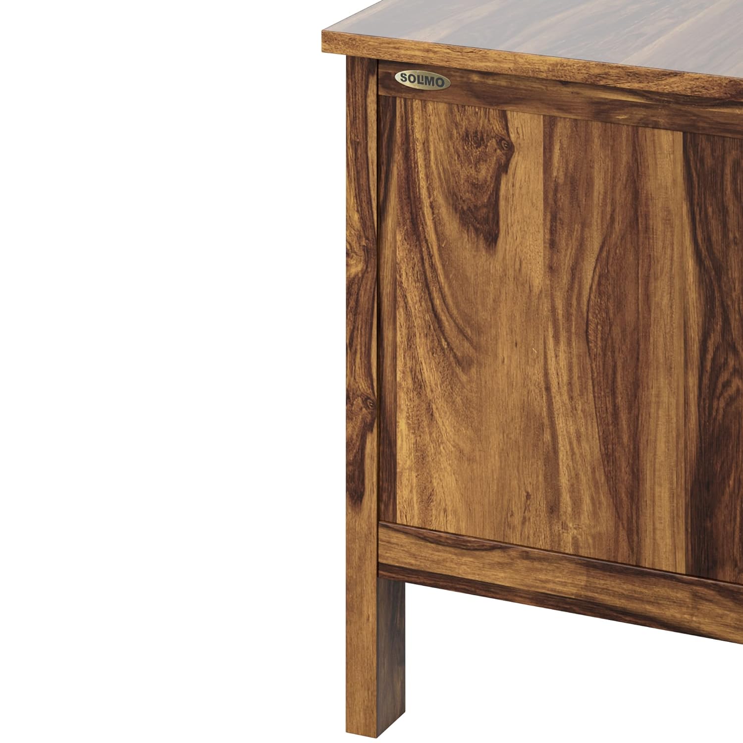 Mehraab Bedside Table with Two Drawers