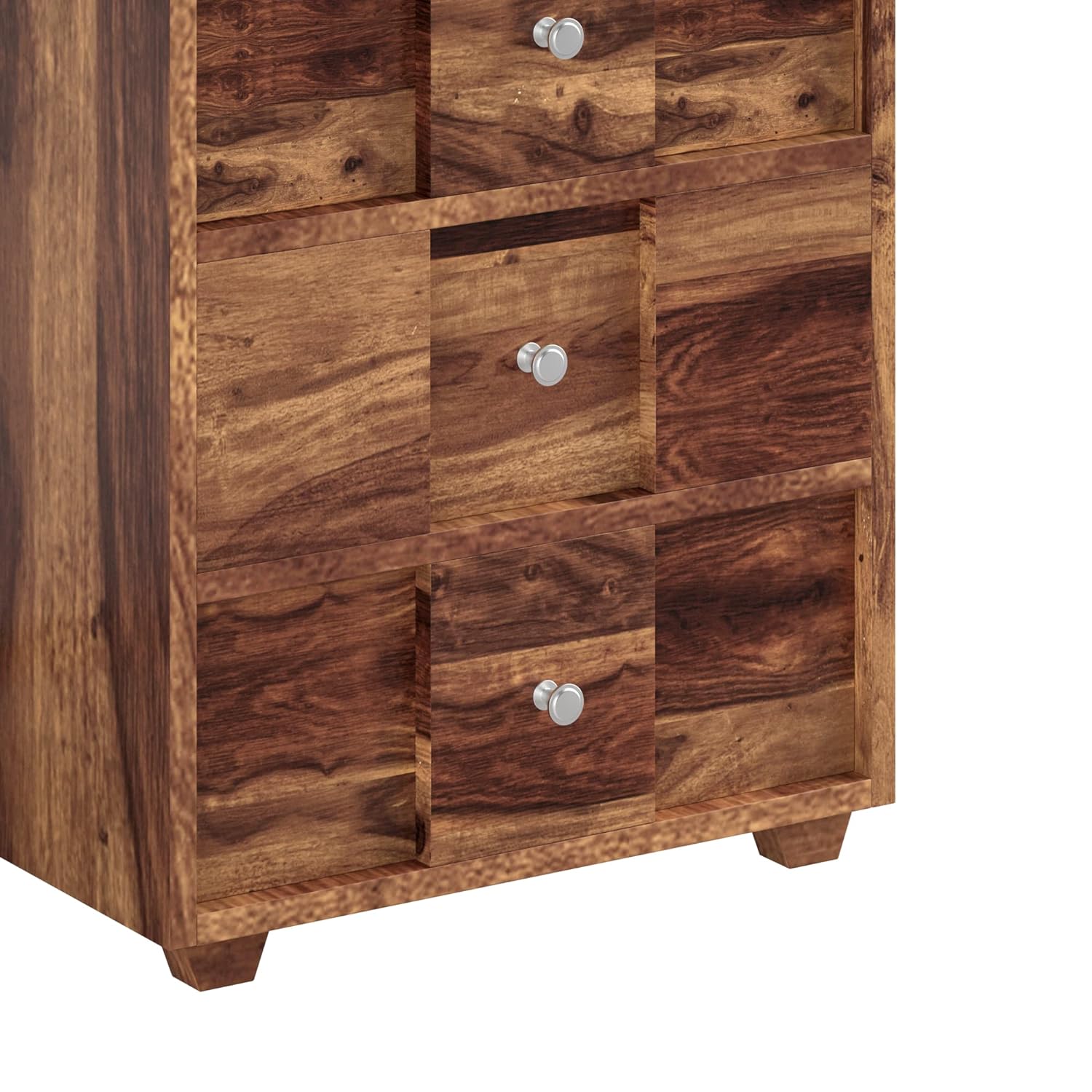 Solid Sheesham Wood Carpre Computer Tables For Home with 4 Drawers