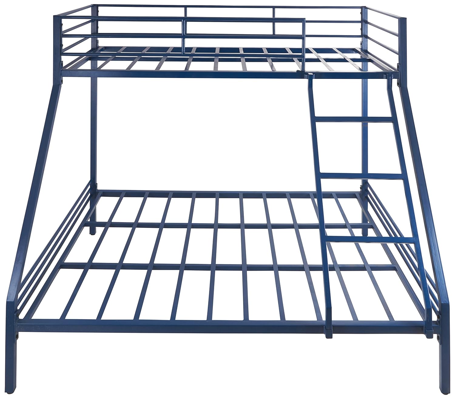 Metal Twin Over Full Bunk Bed with Trundle