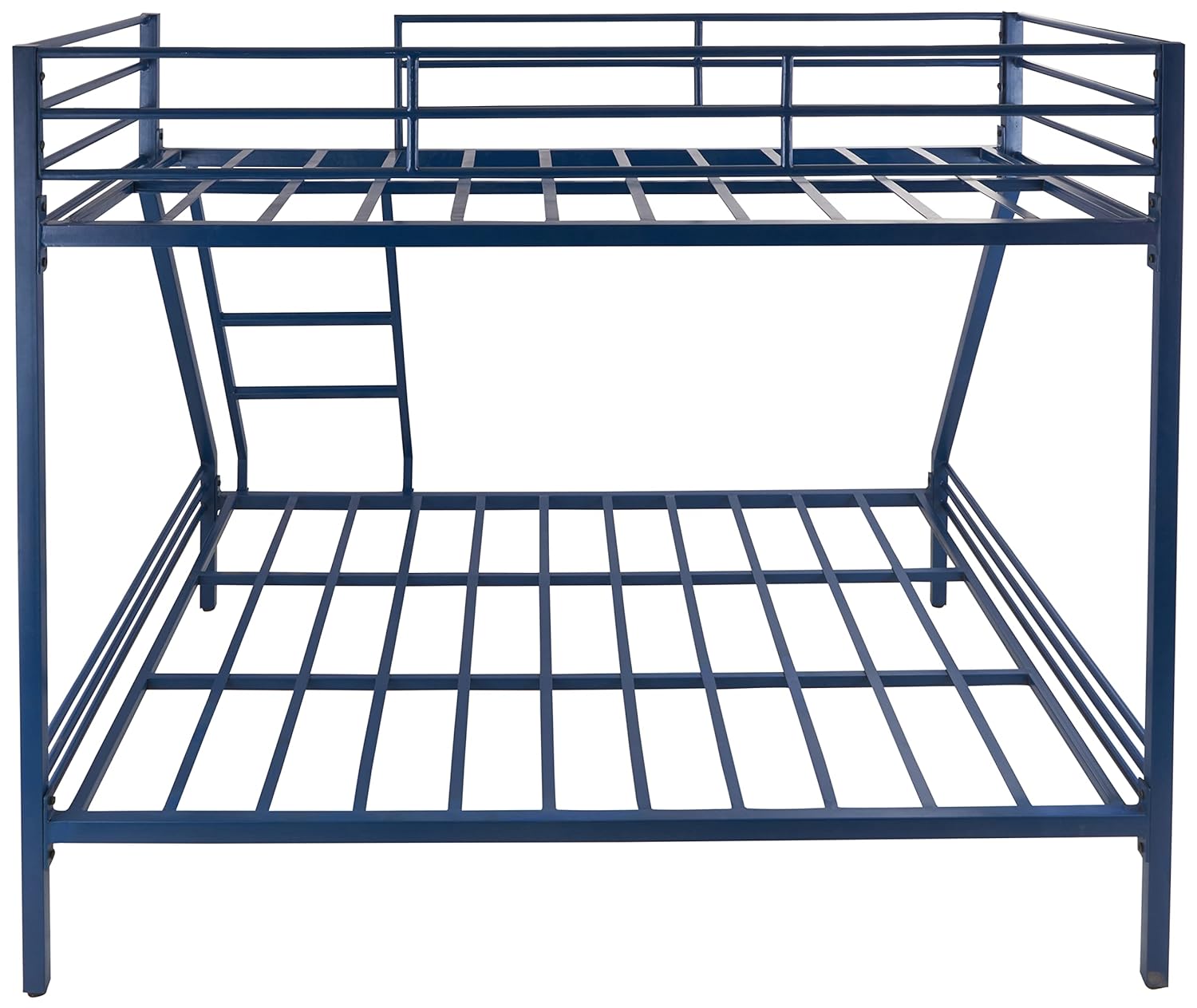 Metal Twin Over Full Bunk Bed with Trundle