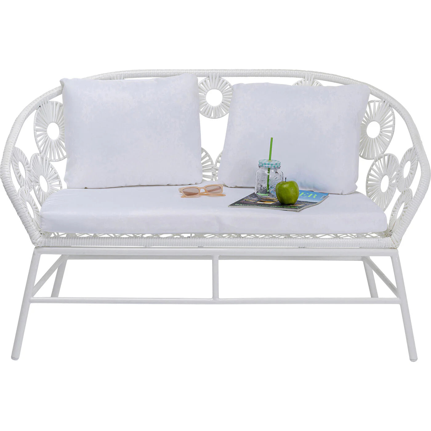 OUTDOOR SOFA SET 2 SEATER, 1 SINGLE SEATER AND 1 CENTER TABLE