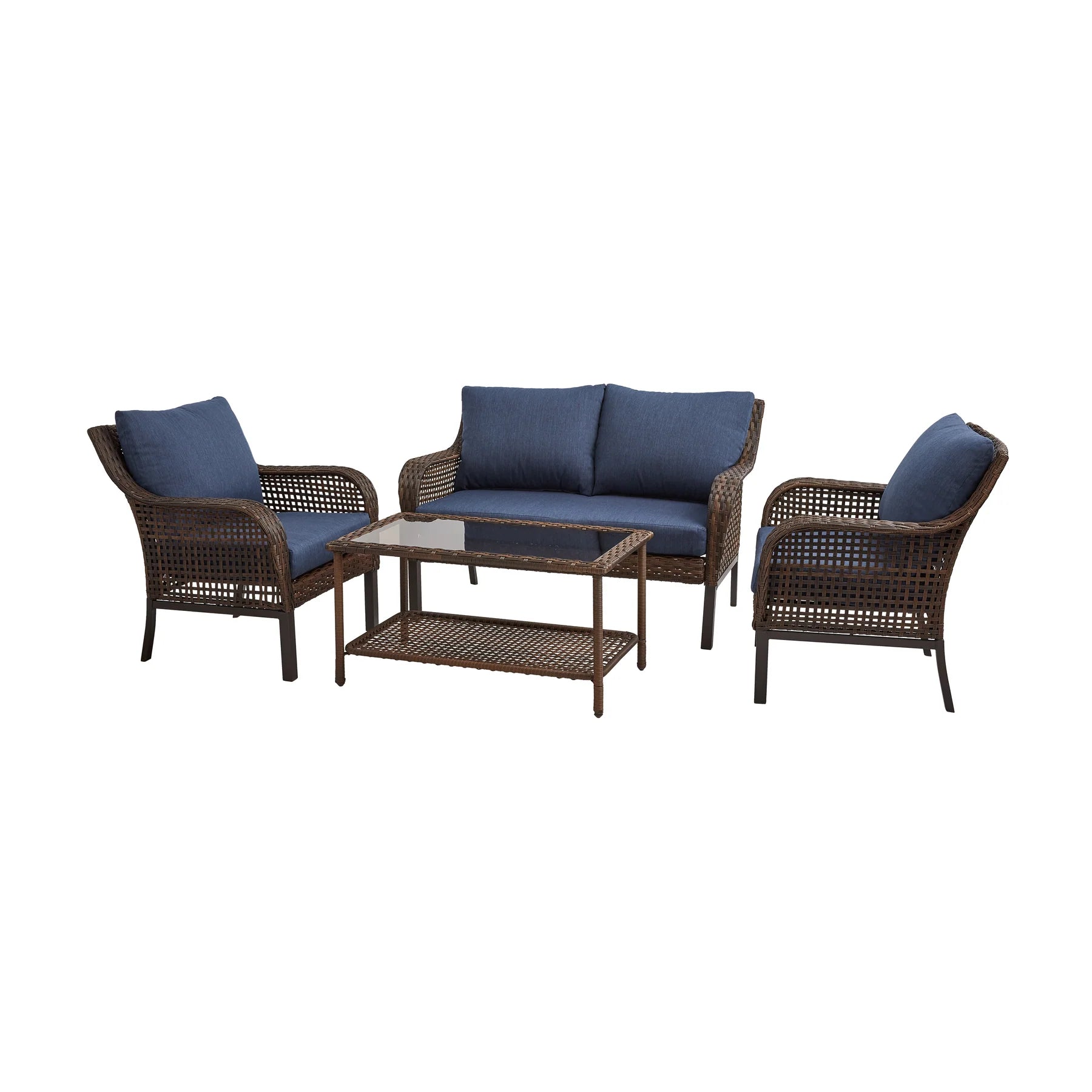 EVELINE OUTDOOR SOFA SET 2 SEATER, 2 SINGLE SEATER AND 1 CENTER TABLE